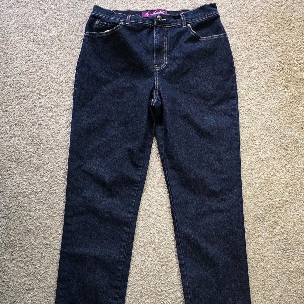 gloria vanderbilt amanda straight leg size 12